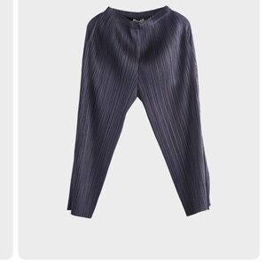 July thicker pants color dark purple blue.